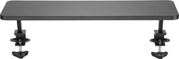 Monitorarm Bureaublad - Monitorverhoger 65 cm breed - Verstelbaar tot 13 cm - Zwart