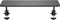 Monitorarm Bureaublad - Monitorverhoger 65 cm breed - Verstelbaar tot 13 cm - Zwart