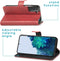 iMoshion Hoesje Geschikt voor Samsung Galaxy S21 Plus Hoesje Met Pasjeshouder - iMoshion Luxe Bookcase - Rood