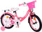 Volare Ashley Kinderfiets - Meisjes - 16 inch - Roze/Rood - Twee Handremmen