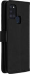 iMoshion Hoesje Geschikt voor Samsung Galaxy A21s Hoesje Met Pasjeshouder - iMoshion Luxe Bookcase - Zwart