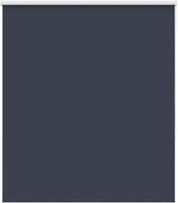 vidaXL - Rolgordijn - verduisterend - 135x130 - cm - stofbreedte - 131,6 - cm - blauw