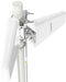 Qoltec 57043 - TV-antenne - Koper Staal ABS - Wit