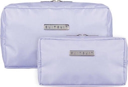 Fabulous Fifties - Beauty Set - Toilettas en make-up tasje - Paisley Purple