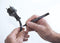 Pica Classic 532/52 - Permanent Pen - Watervast - Wit