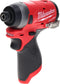 Milwaukee FUEL M12FID-0 accu-slagschroevendraaier