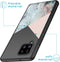 iMoshion Hoesje Geschikt voor Samsung Galaxy A42 Hoesje Siliconen - iMoshion Design hoesje - Zwart / Roze / Graphic Marble Pink