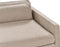 VINSTRA - Driezitsbank - Taupe - Polyester