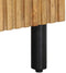 vidaXL - Dressoir - 40x33x75 - cm - massief - mangohout - bruin