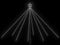 vidaXL - Kerstboomverlichting - waterval - met - 400 - LED's - binnen - buiten - 2,5 - m