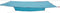 vidaXL - Kampeerluifel - waterdicht - 300x294 - cm - blauw