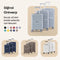 SKYCASES Urban Adventurer - Handbagage Koffer - 20 inch - 44L - Cijferslot - Lichtgrijs