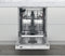 WHIRLPOOL W2IHKD526A - Vaatwasmachine - 14 couverts 9 programma's 46 dB(A)