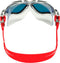 Aquasphere Vista - Zwembril - Volwassenen - Red Titanium Mirrored Lens - Wit/Rood