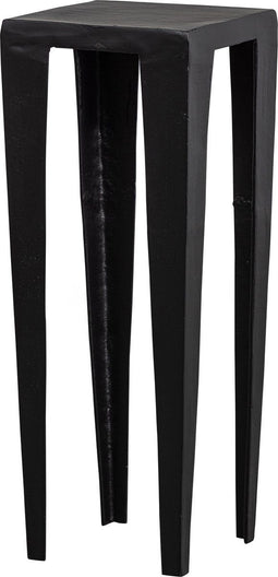 WOOOD Exclusive Claire Hoge Bijzettafel - Aluminium - Zwart - 91x34x34