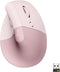 Logitech Lift - Ergonomische muis - Draadloos - Roze