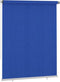 vidaXL - Rolgordijn - voor - buiten - 180x230 - cm - HDPE - blauw