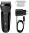 Braun Series 3 301s - Oplaadbaar Elektrisch Scheerapparaat - 3 drukgevoelige scheeronderdelen - Zwart