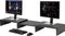SpeaKa Professional SP-9472624 - Monitorstandaard voor 2 monitoren tot 68,6 cm of 1 tot 81,3 cm - Zwart