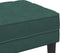 vidaXL - Donkergroene - Velvet - Bank - 113x57x39 - cm
