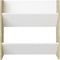 vidaXL - Wandschoenenkasten - 4 - st - 60x18x60 - cm - hout - wit - sonoma - eiken