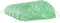 vidaXL - Tuinkas - met - stalen - frame - 60 - m² - 12x5x2,3 - m - groen