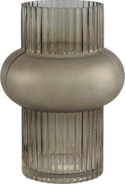 PTMD Marley Vaas - 17,5 x 17,5 x 25 cm - Glas - Groen