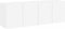 vidaXL - Tv-meubels - 2 - st - wandgemonteerd - 60x30x41 - cm - wit