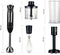 LITTLE BALANCE Speed Inox 600 Plus - Multifunctionele staafmixer - 600 W - Zwart RVS