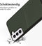 Accezz Samsung Galaxy S22 Plus - Back Cover - Premium Leather Card Slot - Groen