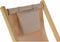 Solstol DKD Home Decor Bruin Natuurlijk Polyester MDF (57,5 x 113 x 77 cm)
