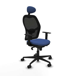 Piqueras y Crespo 1D036N1 - Bureaustoel - Hoogteverstelbaar - Marineblauw