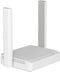 Keenetic Starter 2nd Gen (KN-1121) - Draadloze Router - Wi-Fi 4 300 Mbit/s - Wit/Grijs