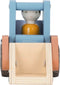 Little Dutch - Houten Graafmachine - Inclusief houten bouwvakker - Blauw