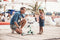 Scoot and Ride Highwaykick 1 - Loopfiets en step - Kantelbeveiliging - Peach