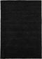 MOMO Rugs Panorama Uni Black Vloerkleed - 250x350 - Rechthoek - Laagpolig Tapijt - Industrieel - Zwart