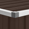 vidaXL - Tuinbox - 109x67x65 - cm - bruin