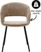 Kick eetkamerstoel Mette - beige