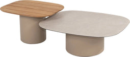Demi set loungetafels 50x60 cm en 70x80 cm latte Taste 4SO