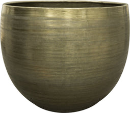 Ter Steege Bloempot Aluminium New Green-Groen D 38 cm H 30 cm opening 33 cm