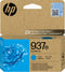 HP 937e EvoMore - Originele inktcartridge - Cyaan