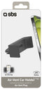 SBS TESUPAIRCLIP - Ventilatierooster autohouder - Universeel voor toestellen tot 8cm - Zwart