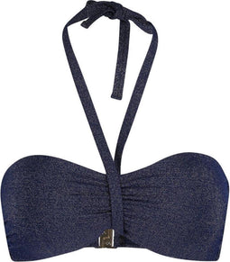 Sapph Roza Grazia - Bandeau Padded Wir Dames Bikinitopje - Marine Blauw - Maat 90B