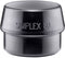 Halder SIMPLEX 3202.080 - Reservekop Middelhard 430 g - Zwart