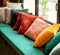 Dutch Decor ZAYA - Sierkussen 45x45 cm - bontlook - effen kleur - Galapagos Green - groen - Inclusief binnenkussen