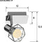 ActiveJet Aje-Blanka 1P Spotlamp.