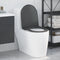 vidaXL - Snelle - Afneembare - Toiletbril - met - zachte - sluiting - Duroplast - - - Anthraciet