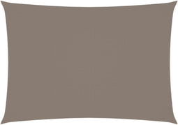 vidaXL - Zonnescherm - 280x180 cm - Waterafstotend UV-bestendig - Taupe