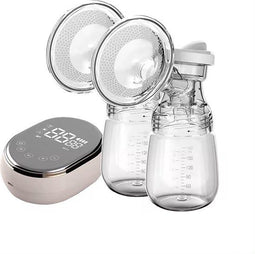 Fuegobird Elektrische Borstkolf - 2x180ml Babyflessen - Roze