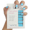 LAUED Nagelstickers - Nail Wraps - 16 Extreem Dunne Nagellak Stickers - Manicure Nail Art Folie - Mystic River